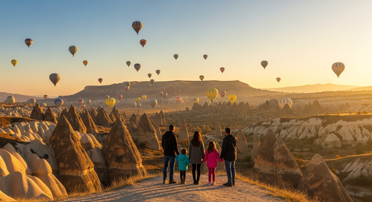 Aile Tam Paketi (2 yetişkin + 2 çocuk) — Kapadokya